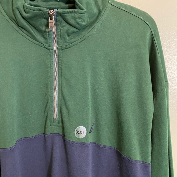NWT NAUTICA PULLOVER SIZE XXL Three-quarter zip - Picture 5 of 10